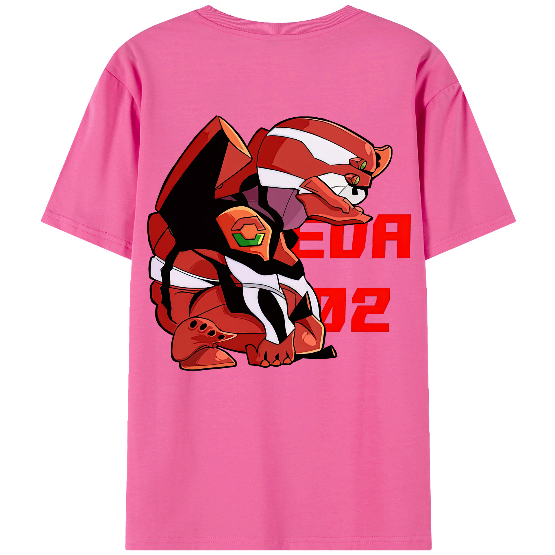 （画像用） EVA 新世紀エヴァンゲリオン レディース半袖Tシャツ(バックプリント)